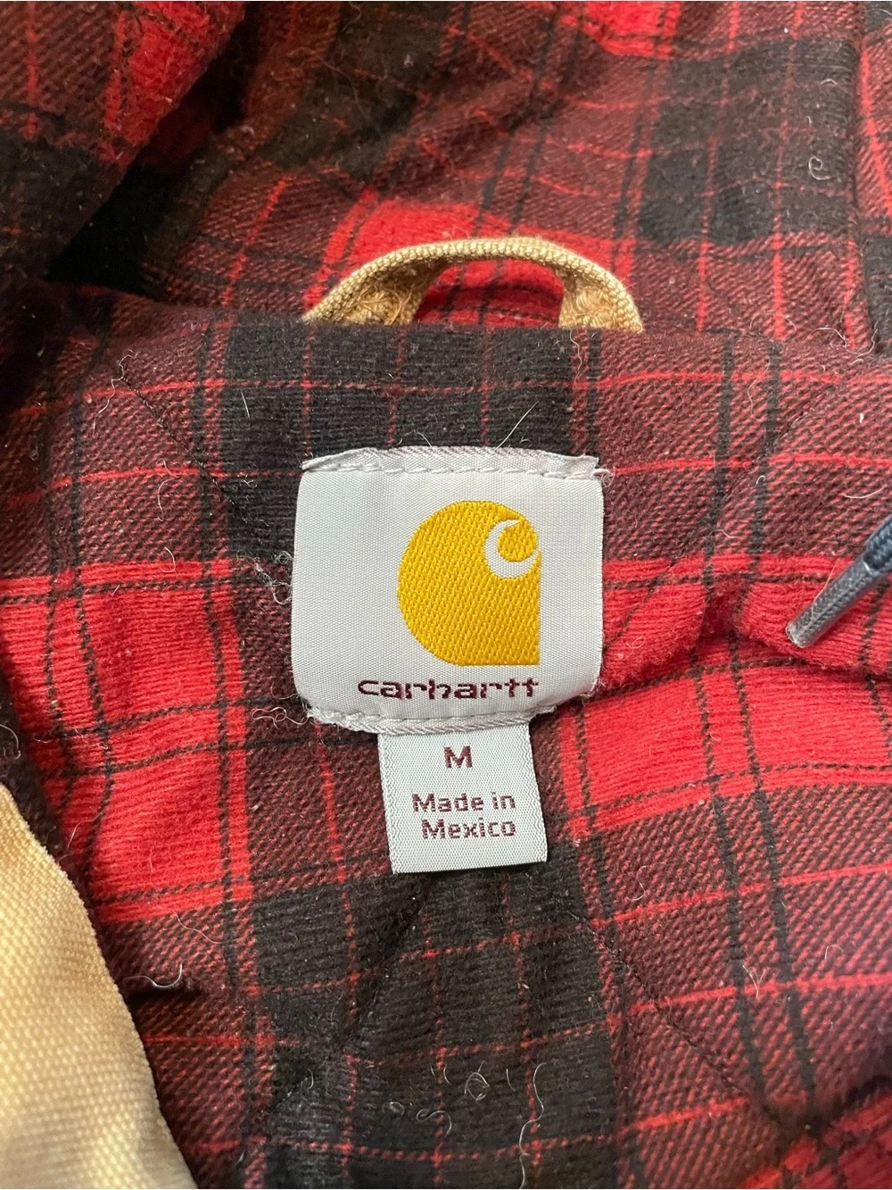 Carhartt Flannel Lined Hooded Active Jacket